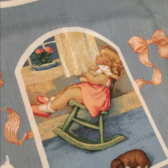Daisy Kingdom Sweet Dreams Nursery Bumper: FABRIC - Picture 2 of 13